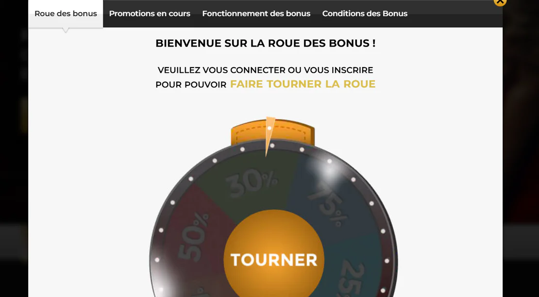 unique casino roue des bonus